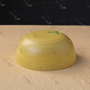 Bols en bambou écologiques fabriqués à la main du Vietnam personnalisables et jetables pour les fêtes - Product Image 3