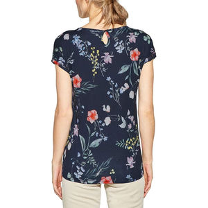 Camiseta Deportiva de Cuello Redondo para Mujer, de Secado Rápido, Transpirable, Antiarrugas, con Estampado Gráfico Personalizado por Sublimación, 100% Lona, Venta al Por Mayor - Product Image 2