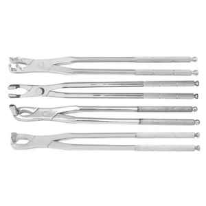 ชุดเครื่องมือถอนฟันม้า 4 ชิ้น สำหรับการผ่าตัดสัตว์ ใช้ซ้ำได้ - Product Image 3