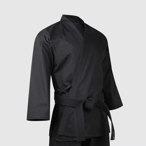 Combinaisons de karaté en coton unisexe de haute qualité, uniformes de taekwondo personnalisés pour hommes et femmes, vente chaude, vêtements d'arts martiaux avec logo personnalisé - Product Image 3