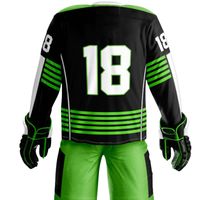 Ensemble de maillots de hockey sur glace personnalisés, uniforme d'équipe, chemise à manches longues, shorts, vêtements de sport, vêtements d'entraînement, vêtements de performance, vente en gros OEM