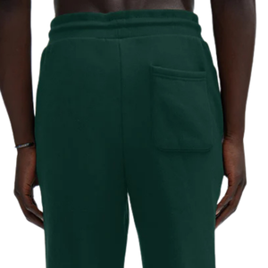 Pantalon de jogging personnalisé pour homme en molleton uni, coupe décontractée fuselée, taille à cordon de serrage, bas de pantalon à revers, Fournisseur en gros d'articles vestimentaires OEM - Product Image 6