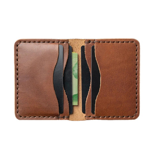 กระเป๋าสตางค์หนังแท้ RFID ป้องกันการโจรกรรมข้อมูล ดีไซน์บางเฉียบ มินิมอล พิมพ์ลายด้วยเลเซอร์ ช่องใส่บัตรหลายช่อง รับทำโลโก้ ของขวัญทางธุรกิจ - Product Image 6