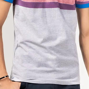 Nouveaux polos OEM en gros, t-shirts personnalisés pour hommes, polos de golf vierges à boutons, coupe ajustée, maillots personnalisés en sergé pour hommes - Product Image 4