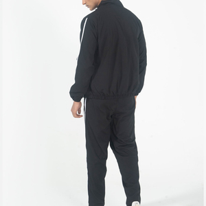 Conjunto Deportivo Masculino de Alta Calidad, Ligero, de Nailon y Poliéster, con Cremallera Completa y Franjas Laterales, Traje Deportivo Informal para Hombre - Product Image 2