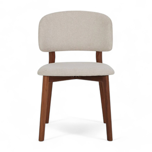 Dining Chair Natural Brown Teak Wooden Frame <b>Material</b> and Minimalist Design For Home Furniture Decoration - Product Image 3