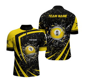 Camiseta Deportiva Personalizada con Cierre de Cremallera de 1/4 con el Número 8 para Competencia de Equipo - Product Image 6