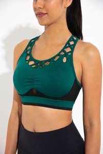 Workout Quick Dry High Quality Custom Gym Running Sports Fitness Yoga Strapless <b>Bra</b> - Product Image 5