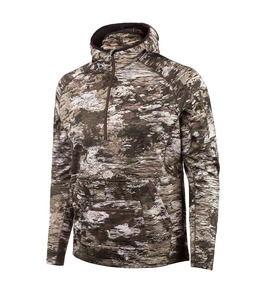 Hoodie de pêche pour homme UPF 50+ avec protection solaire UV, masque facial, séchage rapide, manches longues, performance, pour activités de plein air - Product Image 1