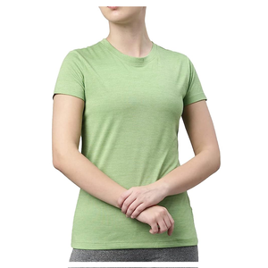 Camiseta de entrenamiento larga para mujer, camiseta deportiva ligera y transpirable para mujer, para gimnasio, fitness, correr y sesiones de entrenamiento - Product Image 1
