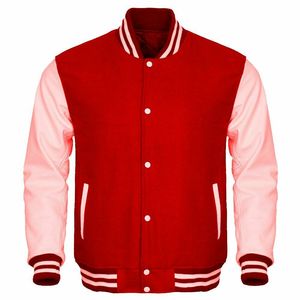 Chaqueta Letterman Personalizada de Alta Calidad, Corte Ajustado, Tela de Lona con Cuello Alto, Nuevo Diseño en Oferta, por Varsiti - Product Image 3