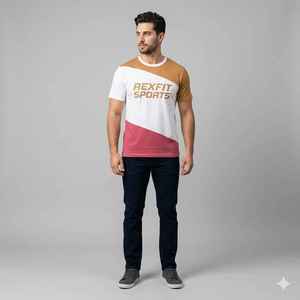 เสื้อยืดแขนยาวสำหรับวิ่งออกกำลังกายผู้ชาย REXFIT SPORTS เนื้อผ้านุ่มระบายอากาศดี OEM เสื้อผ้าลำลอง - Product Image 6