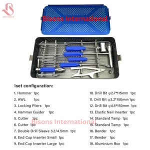 ชุดเครื่องมือยึดกระดูกแบบยืดหยุ่นคุณภาพสูงสำหรับขายส่ง ชุดผ่าตัดยึดกระดูกแบบยืดหยุ่นและมั่นคง - Product Image 2