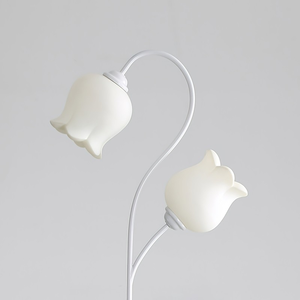 <span class=keywords><strong>Lampe</strong></span> <span class=keywords><strong>sur</strong></span> <span class=keywords><strong>pied</strong></span> en forme de fleur, 3 températures de couleur, <span class=keywords><strong>lampe</strong></span> vintage en forme de fleur, 3 têtes, lampes mignonnes pour salon, chambres à coucher - Product Image 3