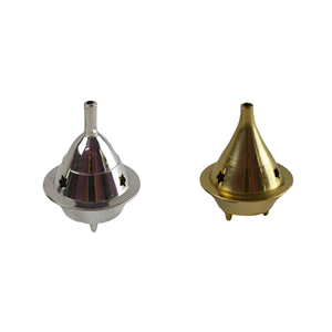Zikra Handicrafts Silver Plated Brass <b>Incense</b> Holder Eco-Friendly Durable Indian <b>Incense</b> All-Season Indoor Decor <b>Incense</b> - Product Image 3