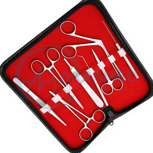 ชุดเครื่องมือผ่าตัดสำหรับนักศึกษา 40 ชิ้น ชุดฝึกหัดทางการแพทย์ทำจากสแตนเลส ได้รับมาตรฐาน CE ISO พร้อมกล่องเก็บแบบใช้ซ้ำได้ - Product Image 4