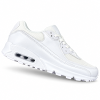 Chaussures de course rétro pour hommes avec coussin d'air, baskets respirantes en maille, amortissantes, décontractées, pour la marche et le sport, vente en gros