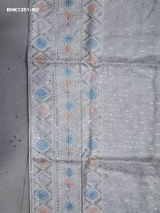 Colección de Kurta de Manga Larga y Pijama de Algodón con Trabajo de Hilo y Lentejuelas, Seda Pesada de Primera Calidad, Fabricante de Surat - Product Image 5