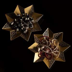 Bandeja de Metal de Último Diseño al por Mayor, Bandeja de Lujo para Servir Chocolate y Dulces, Perfecta para Fiestas, Días Festivos y Más - Product Image 5