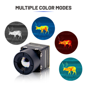 Mini2 Ungekühlte Thermo-Infrarot kamera mit großer Reichweite 9,1mm Fokus CMOS-Sensor element Nachtsicht-Sicherheits vorkehrungen im Mini-Stil - Product Image 5