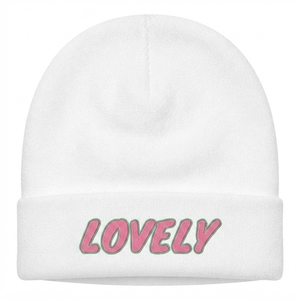 Gorro de Punto Acrílico Transpirable e Impermeable con Impresión Personalizada (Digital/Puff), Puño Plegado, Suave, para Invierno, Marca Privada OEM - Product Image 2