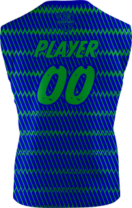 Vêtements de sport respirants en gros pour uniformes 7V7, uniformes 7V7 les plus vendus, uniformes 7V7 sans manches - Product Image 3