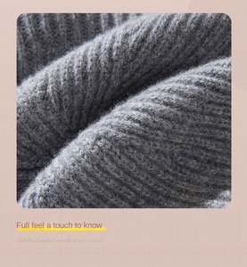 Casquette de baseball unisexe en laine mérinos, nouvelle collection automne-hiver 2025, en laine tricotée pour l'extérieur - Product Image 6