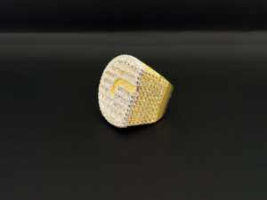 Anillo de Lujo con Moissanita y Engaste de Puntas, 0.5 Quilates, Plata, Unisex - Product Image 2