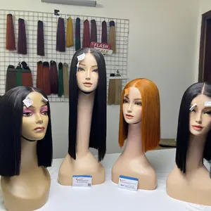 Vietnamese Hair Large quantity in stock Wholesale Vietnamese Bonestraight Wigs Supplier No Tangle No Shedding genius weft