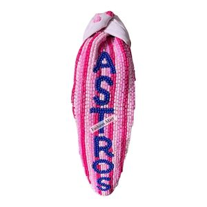 Diadema ASTROS hecha a mano con cuentas, diadema de moda con letras personalizadas para mujeres y niñas - Product Image 6