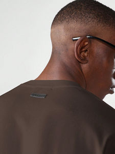 เสื้อยืดโอเวอร์ไซส์ทรงหลวมสำหรับผู้ชาย ผ้าฝ้ายเนื้อนุ่ม ปรับแต่งได้เต็มที่ ราคาประหยัด - Product Image 4