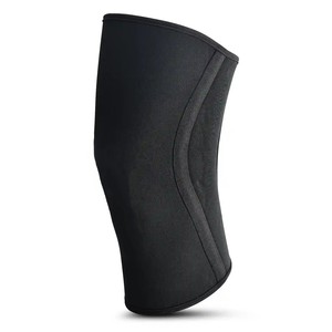 Black <b>Neoprene</b> Compression <b>Knee</b> Sleeve Pull-On Joint <b>Support</b> Protection Brace for Adults - Product Image 1
