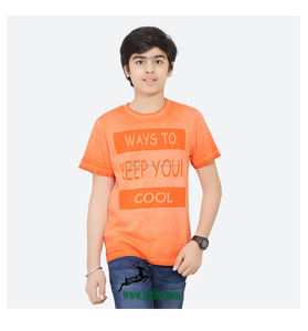 Camiseta de Manga Corta con Cuello Redondo para Niños, 100% Algodón, la Mejor Calidad, Etiqueta de Marca con Estampado Personalizado, Ecológica y Transpirable - Product Image 5