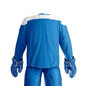 Ensemble d'uniformes de hockey sur glace de qualité supérieure, équipement de protection pour l'équipe, kit d'entraînement et de jeu, ensemble d'équipement d'équipe de hockey sur glace, uniforme - Product Image 6