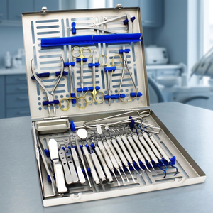 Juego de Instrumentos Quirúrgicos de Acero Inoxidable de 33 Piezas, Kit de Herramientas Manuales para Cirugía General, Certificado CE ISO13485 Clase I, Fabricado por ZUOL - Product Image 4