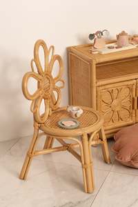 Encantadora Silla Infantil de Ratán, Silla Tejida a Mano, Silla de Descanso, Silla Decorativa para Sala de Juegos, Asiento Confortable - Product Image 4