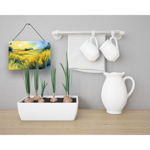 ใหม่เนบราสก้าแท่งทองสำหรับแขวนผนังสีน้ำป้ายโลหะอะลูมิเนียมหลากสีสำหรับห้องครัวบาร์ห้องน้ำ8HX12W ตกแต่งบ้าน - Product Image 3