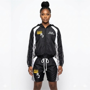 Nylon <b>shorts</b> sets tracksuits for streetwear summer men nylon set windbreaker tracksuit 2 Piece Set street Wear nylon Suit - Product Image 5