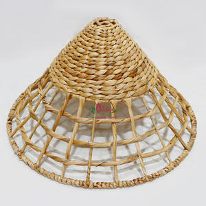 Abat-jour en rotin fait main Artex Dong Thap Vietnam, style bohème vintage, luminaire suspendu pour la décoration de la maison, de la cuisine et du salon - Product Image 3