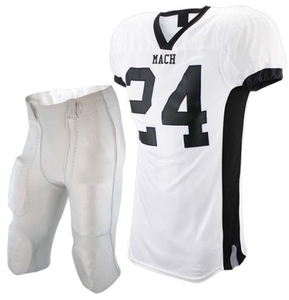 Uniforme de football américain de qualité supérieure en matériau durable, uniforme de football américain à marque privée pour adultes, maillot et pantalon - Product Image 3