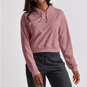 Sudadera con Capucha de Forro Polar Suave y Transpirable 100% Algodón para Mujer, Diseño Elegante de Corte Relajado, Ideal para Uso Casual y Comodidad en Casa - Product Image 5