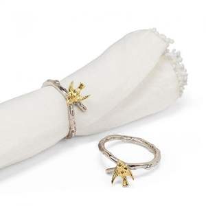 Anillo de Servilleta de Metal de Lujo, Diseñado para Experiencias Gastronómicas Sofisticadas, Restaurantes y Hogares de Alta Gama - Product Image 5