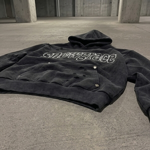 Sudadera con Capucha Extra Grande para Hombre Snowgrace, Felpa Francesa con Estampado Crack, Ropa Urbana de Invierno - Product Image 5