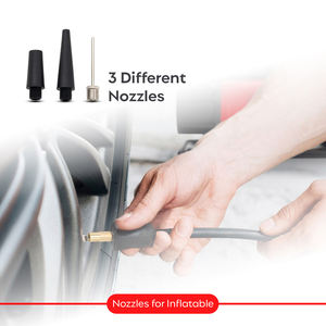 Roadpower Dual Cylinder 12V Heavy-Duty Metal Car Air <b>Compressor</b> Portable <b>Inflator</b> with Digital Pressure Gauge (RP-COM-958) - Product Image 4