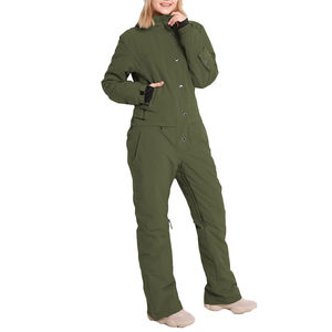 Traje de snowboard cálido para mujer, talla grande, cortavientos, impermeable, de alta calidad, para esquí de invierno. - Product Image 3