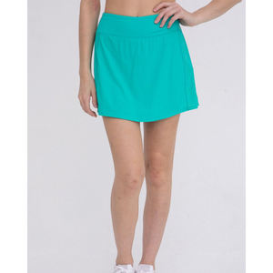Fournisseur direct d'usine OEM, jupes de sport pour femmes de haute qualité, taille haute, mini, respirantes, antibactériennes, séchage rapide, professionnelles - Product Image 2