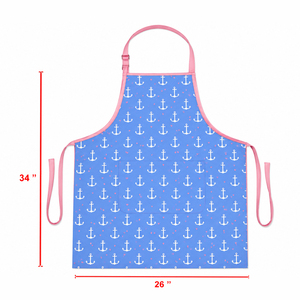 Premium Luxury Cotton Printed Kitchen Apron For <b>Cooking</b> Chef Bib Apron Reusable Custom Wholesale in India - Product Image 5