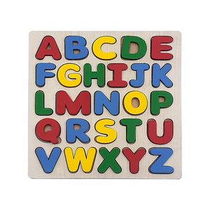 Rompecabezas de alfabeto de madera con letras coloridas de la A a la Z para el aprendizaje de los niños - Product Image 6