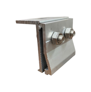 Soporte de Montaje para Paneles Solares de Aluminio con Sistema de Fijación por Presión, de Alto Rendimiento, para Techos Metálicos - Product Image 2