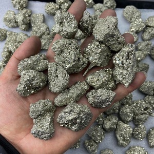 Piedras Preciosas Trimurti, Pirita Natural en Bruto de Tamaño Pequeño, Cristal en Bruto, Especímenes Minerales, Decoración Curativa, Fabricación de Joyas - Product Image 4